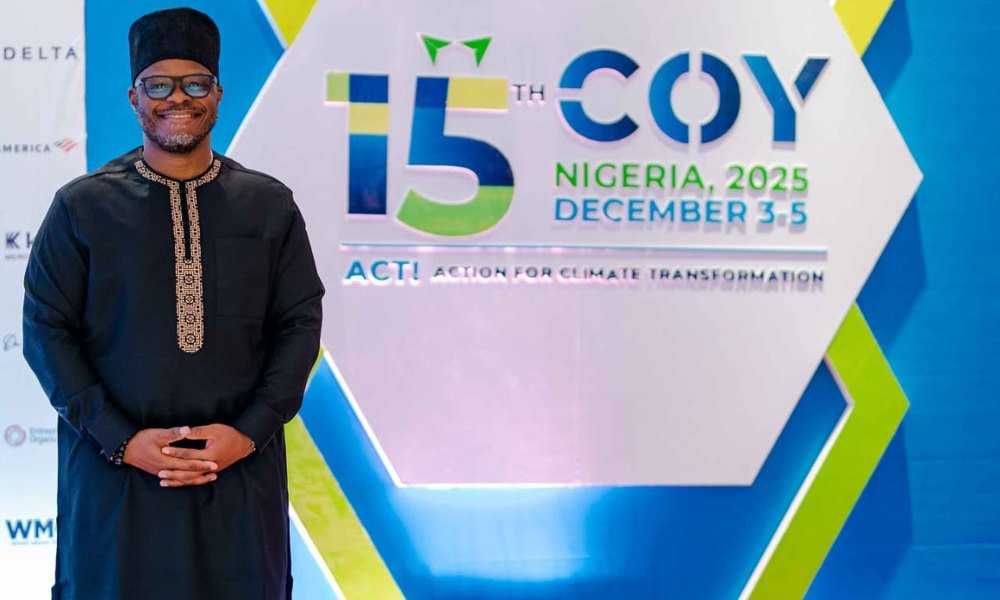 Mobolaji at the Africa Company of the Year final